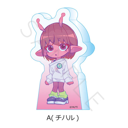 『銀河特急 ミルキー☆サブウェイ』アクリルミニブロック A チハル